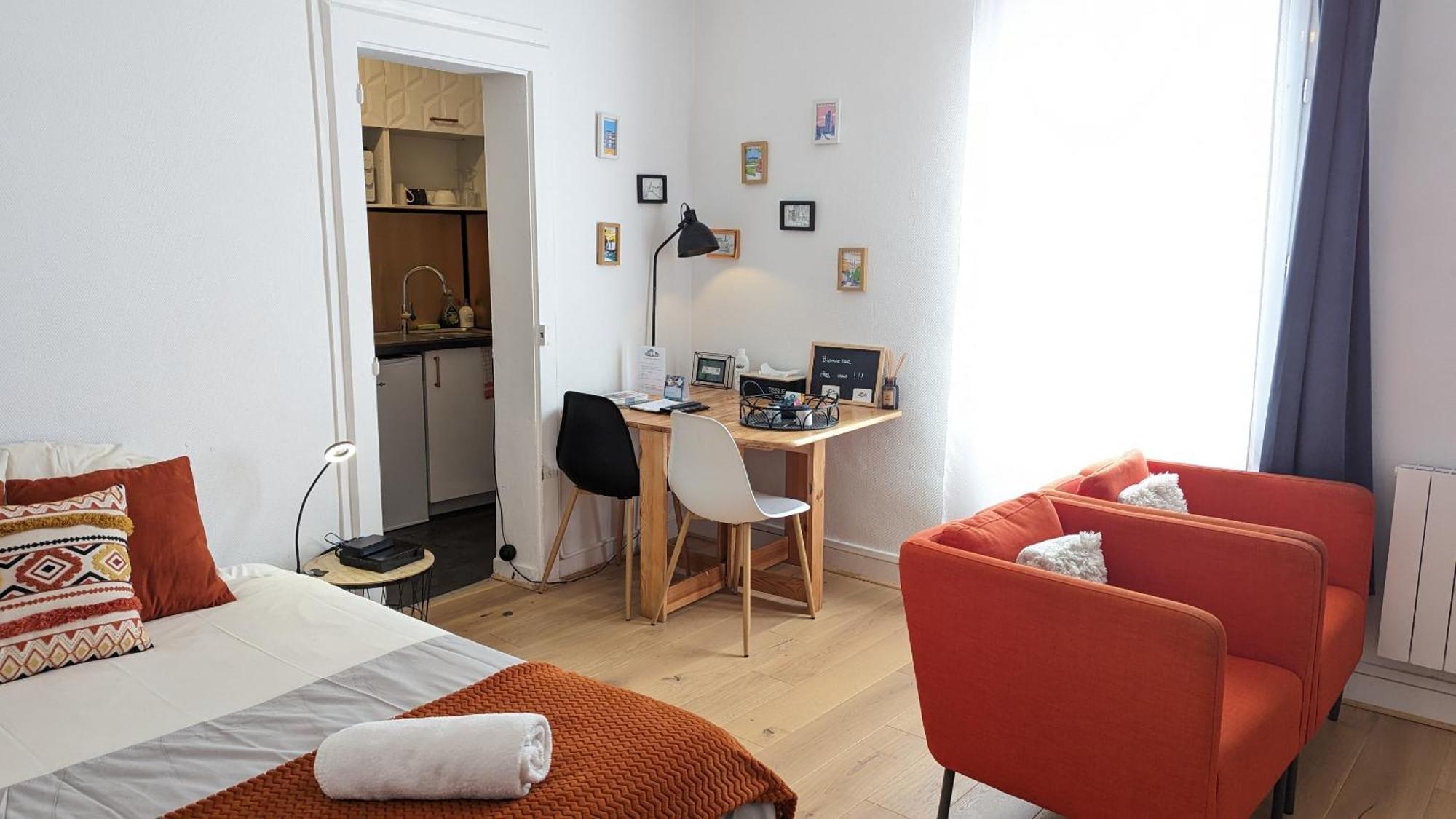 Appartement Hypercentre Calme Proche Centre Des Congres Angers Oda fotoğraf